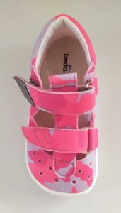 Barefoot Beda Barefoot sandále Military pink bosá