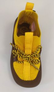 Barefoot Dětské barefoot boty Affenzahn Baby knit walker - Tiger bosá