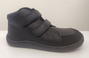 Baby bare shoes Febo Fall Black s okopem | 24