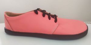 Barefoot kožené boty Pegres  BF81 - lososové | 38, 39, 40