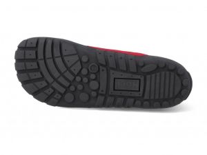 Barefoot Barefoot outdoorové boty Koel4kids - Lori - red bosá