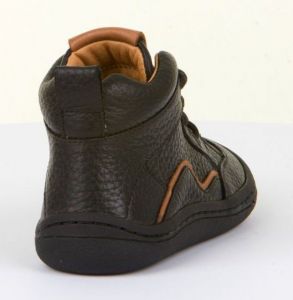 Barefoot Froddo barefoot celoroční boty black - tkaničky bosá