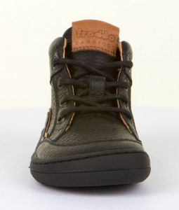 Barefoot Froddo barefoot celoroční boty black - tkaničky bosá