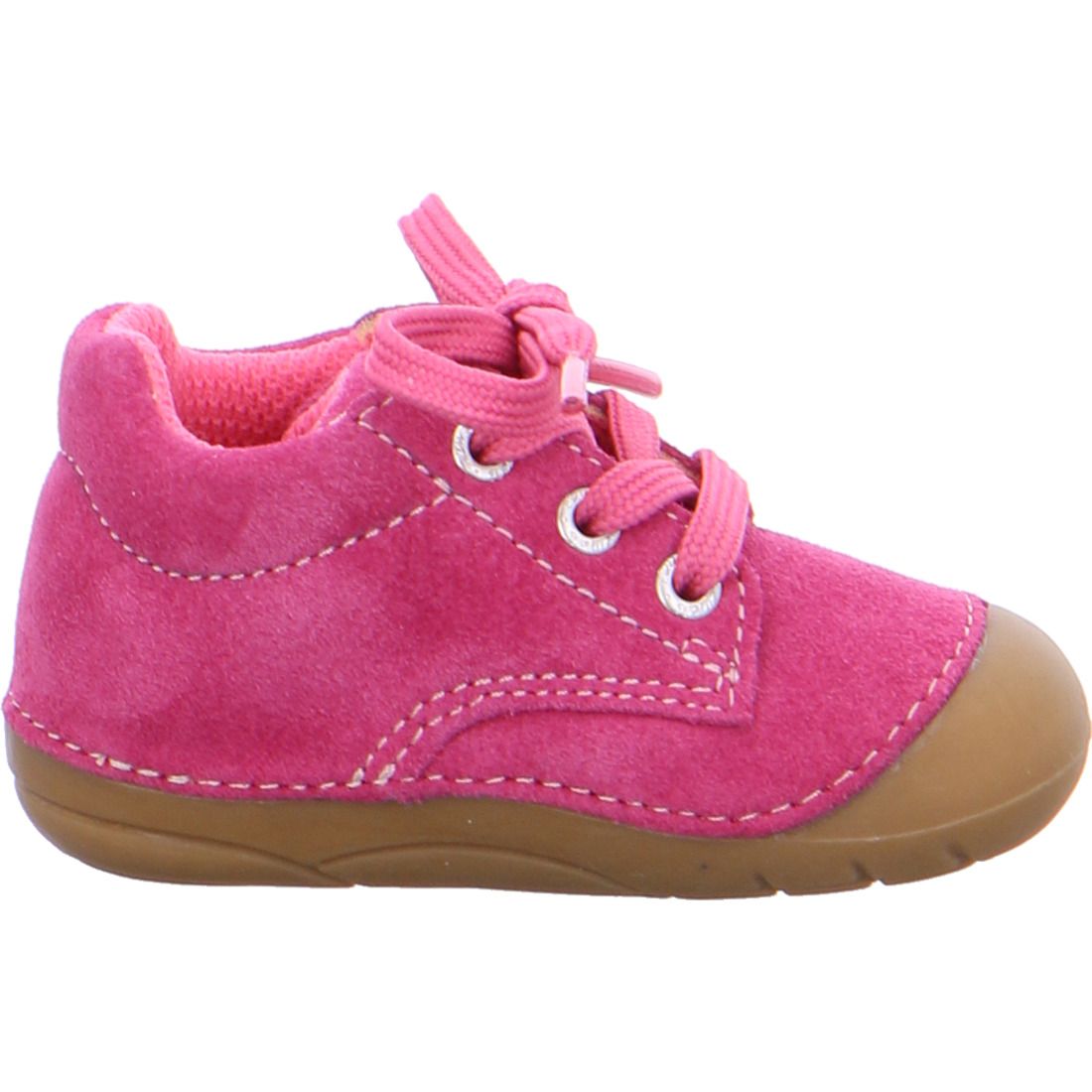 Lurchi barefoot boty - Flo suede pink