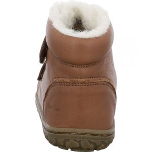 Barefoot Lurchi zimní barefoot boty - Nik nappa cognac bosá