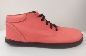 Barefoot kožené boty Pegres  BF80 - lososové | 37, 38, 39, 40, 41