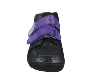 Barefoot Beda Barefoot Dark violette 02 - celoroční boty s membránou bosá
