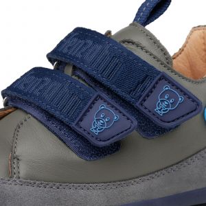 Barefoot Dětské barefoot boty Affenzahn Sneaker Leather Buddy - Bear bosá