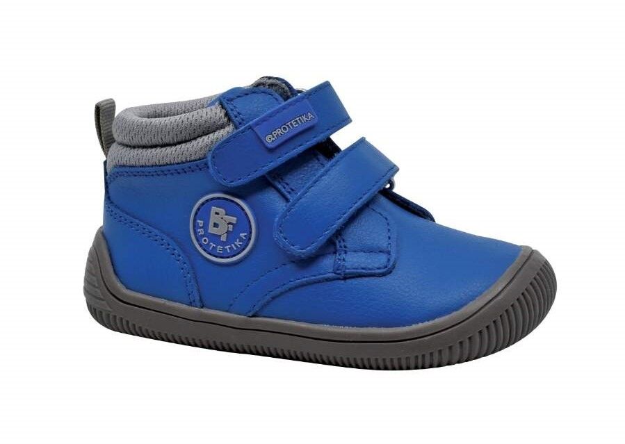 Barefoot Protetika celoroční kotníkové boty Tendo blue bosá