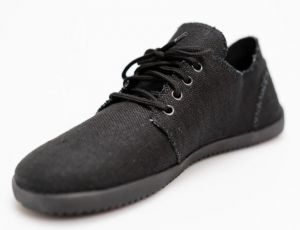 Barefoot Ahinsa Shoes Bindu 2 konopné tenisky - černé bosá