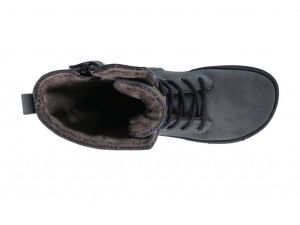 Barefoot Barefoot zimní boty Koel Faro dark grey KOEL4kids bosá