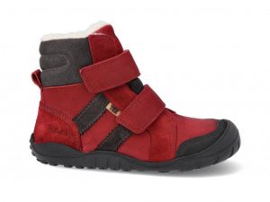 Barefoot zimní boty Koel4kids - Milo - red
