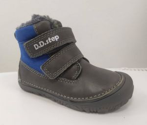 Barefoot DDstep 073 zimní boty - tmavě šedé bosá
