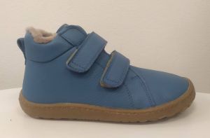 Froddo barefoot zimní kotníkové boty jeans - kožíšek | 39, 40