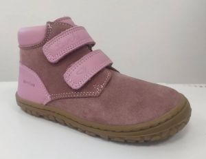 Barefoot Lurchi barefoot boty - Nino nappa rosa bosá