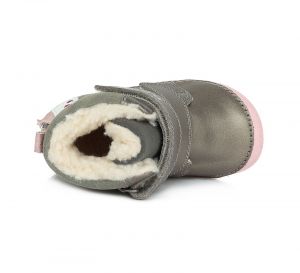 Zimní boty DDstep 070 - bronzové - jednorožec shora