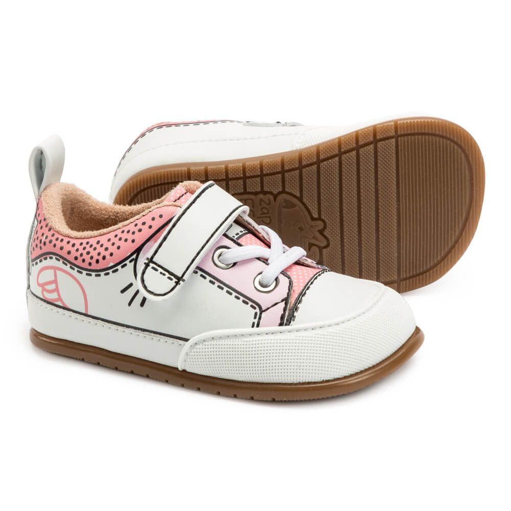 Celoroční boty zapato Feroz Paterna Comic rosa/coral