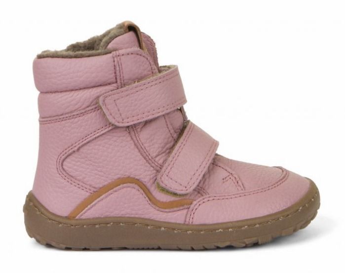Froddo barefoot zimní vysoké boty - pink