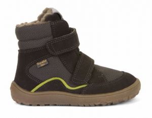 Froddo barefoot zimní vysoké boty s membránou grey | 23, 25, 27