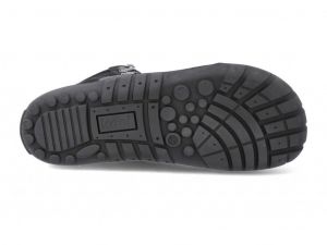 Barefoot Barefoot kotníkové boty Koel - Pete - black KOEL4kids bosá
