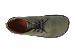 Barefoot Barefoot kotníkové boty Koel4kids - Fea - khaki bosá