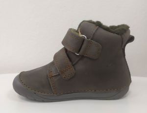 Zimní boty DDstep 070 - šedohnědé - Vánoce bok