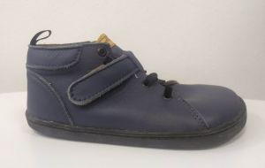 Barefoot kožené boty Pegres  BF52 - modrá | 29