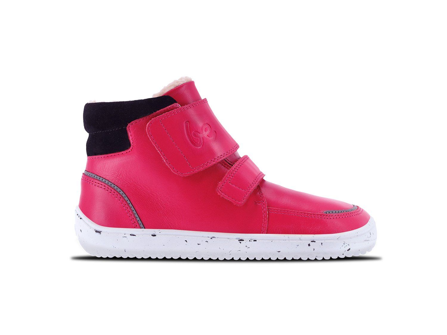 Barefoot Dětské zimní barefoot boty Be Lenka Panda 2.0 - raspberry pink bosá