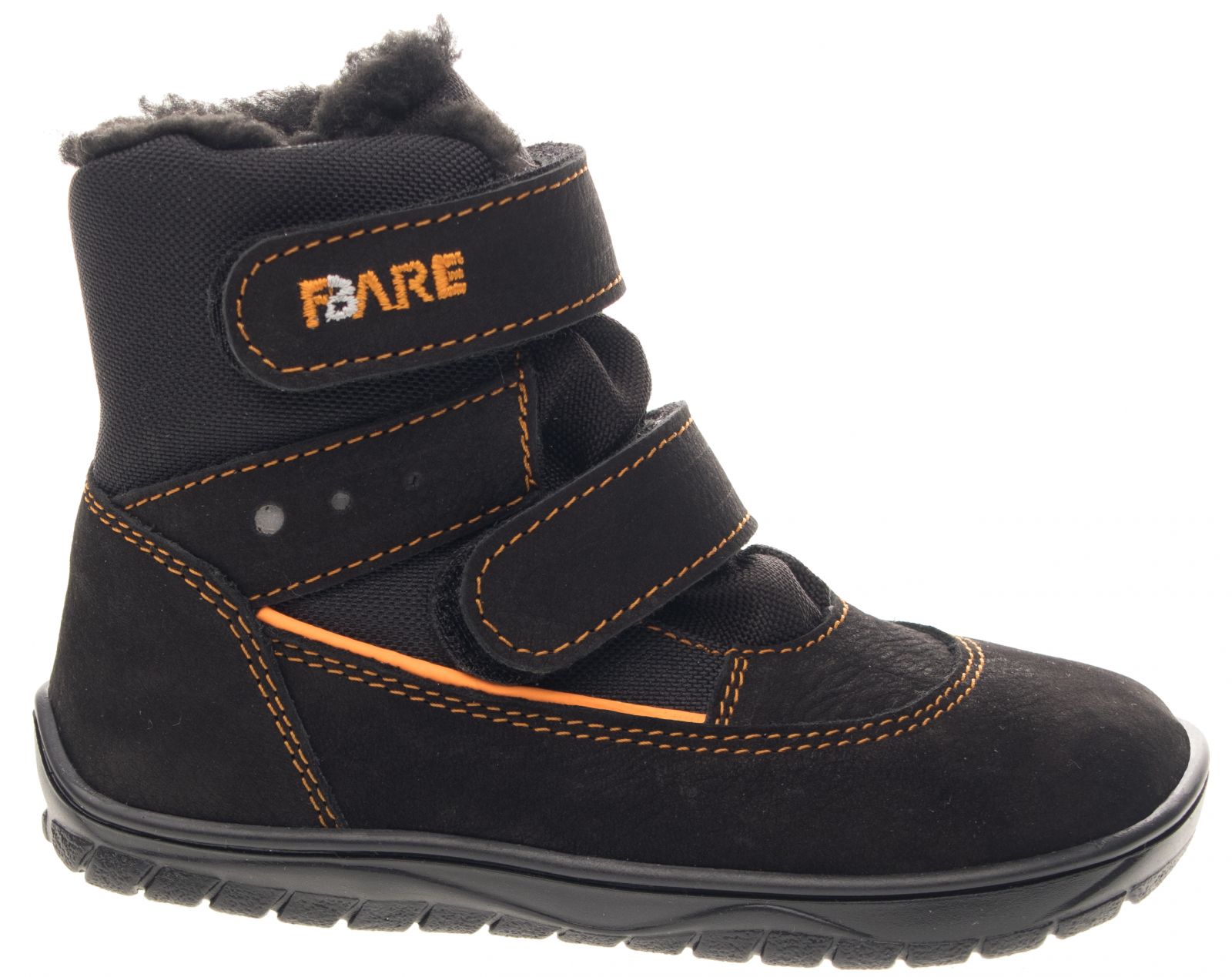 Barefoot Fare bare dětské zimní nepromokavé boty B5441212 bosá