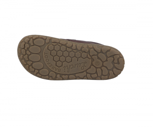 Barefoot Lurchi zimní barefoot boty - Nemo nappa brown bosá