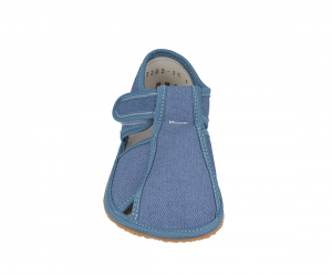 Barefoot Baby bare shoes papučky - denim bosá