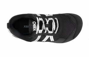 Barefoot Dětské barefoot tenisky Xero shoes Prio black/white bosá