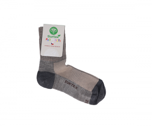 Dětské Surtex merino sportovní ponožky tenké - khaki | 18-19 cm, 20-21 cm, 22-23 cm