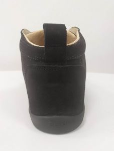 Barefoot Kotníkové boty Zkama shoes Alma - black dot bosá