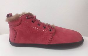Zimní kotníkové boty Zkama shoes Alma - burgundy dot | 40, 41