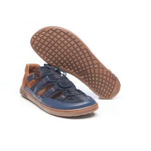 Sportovní sandále Zaqq Qerry blue cognac podrážka