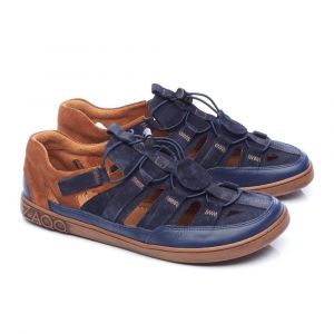 Sportovní sandále Zaqq Qerry blue cognac