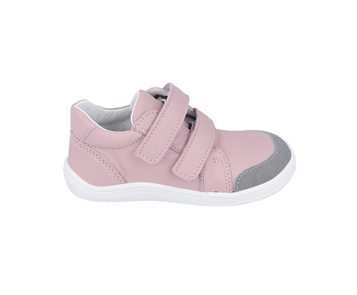 baby bare shoes febo go pink/ grey
