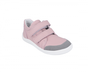 boty baby bare shoes febo go pink/ grey