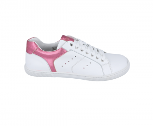 Barefoot celoroční boty Koel - Fenia nappa white/pink
