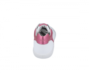 Barefoot celoroční boty Koel - Fenia nappa white/pink zezadu