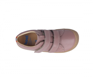 Barefoot Barefoot celoroční boty Koel4kids - Bobby nappa - old pink bosá