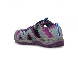 Dětské sportovní sandále Merrell Hydro 2 grey/berry zezadu