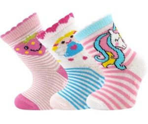 Dětské ponožky Boma - Filípek 02 ABS - holka | 18-20