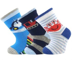 Barefoot Dětské ponožky Boma - Filípek 02 ABS - kluk bosá