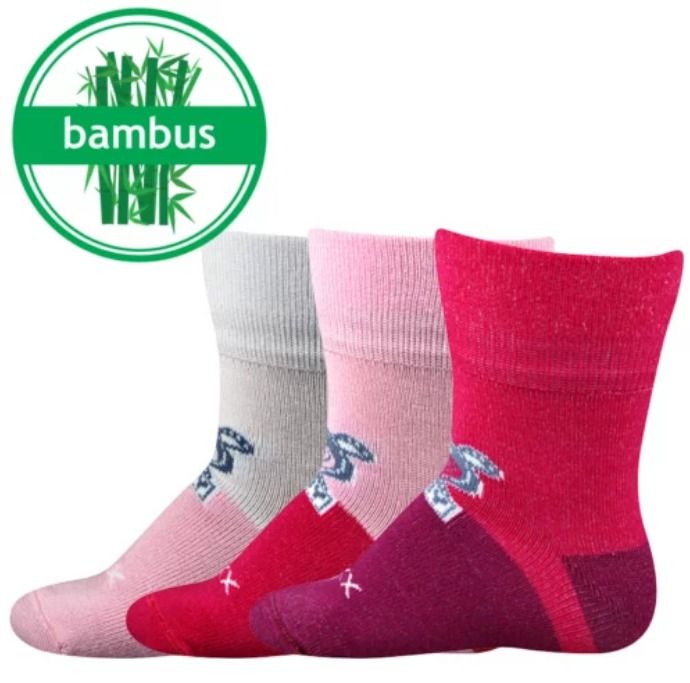 Barefoot Dětské ponožky VOXX - Sebík - holka bosá