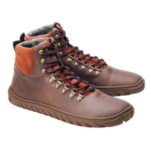 Kožené boty ZAQQ Walq brown waterproof