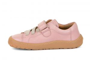 Barefoot celoroční boty Froddo gumička - pink bok