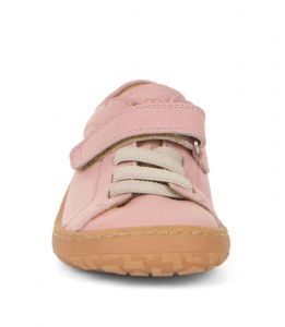 Barefoot celoroční boty Froddo gumička - pink zepředu