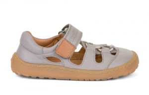Barefoot sandálky Froddo grey - 1 suchý zip
